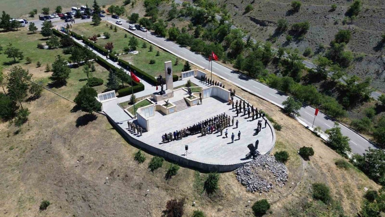 3’üncü Ordu İç Güvenlik Şehitleri Anıtı’nın açılışı gerçekleştirildi