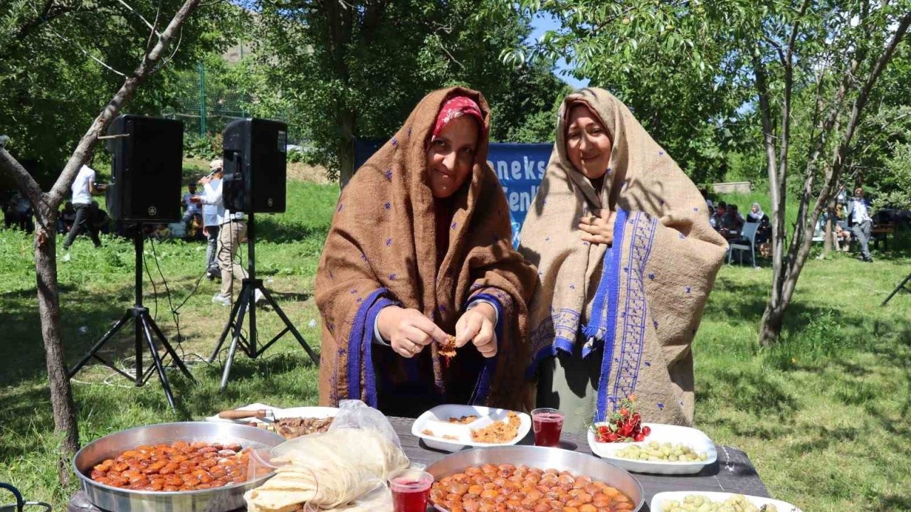 Erzurum’da imece usulü festival