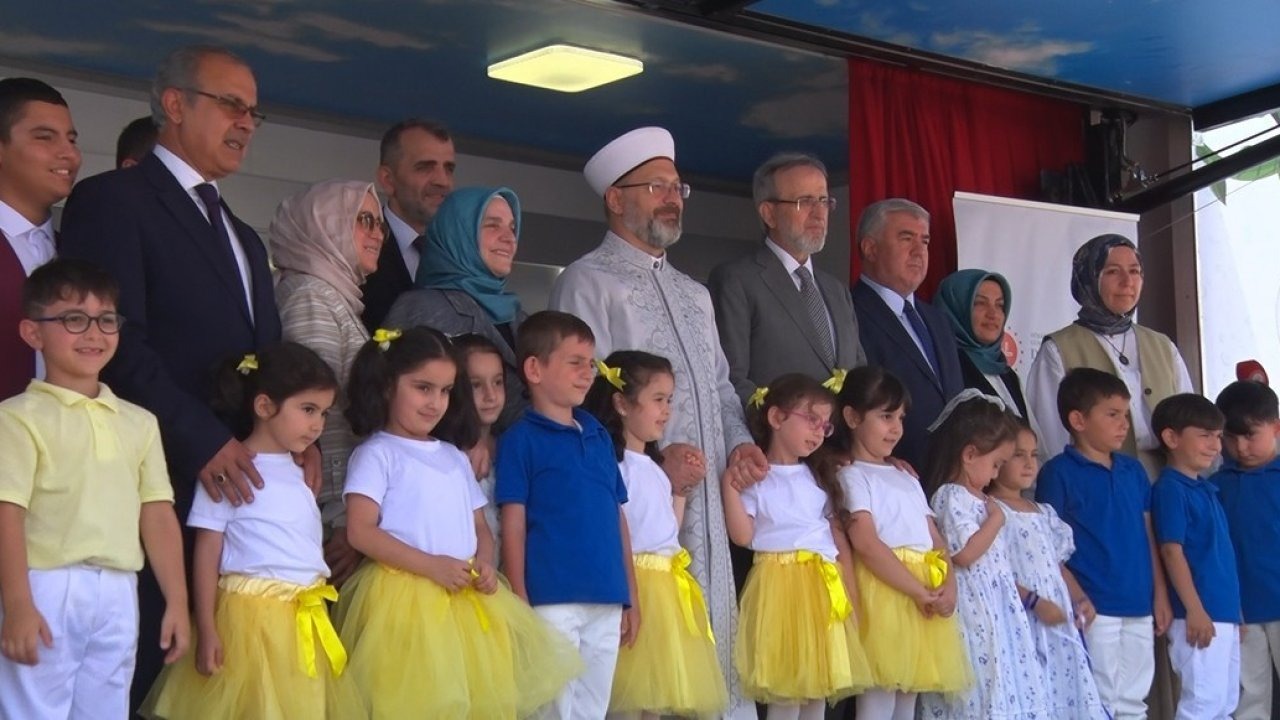 Diyanet İşleri Başkanı Erbaş: "Gezici Mobil Kur’an Kursumuzu hayata geçiriyoruz"