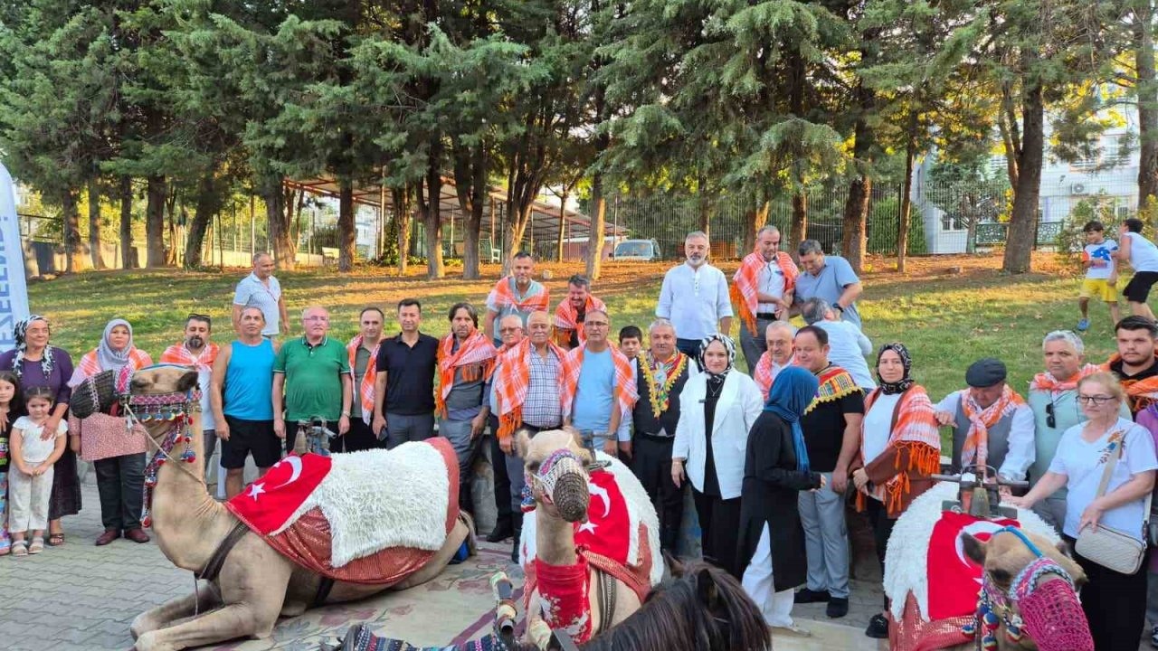 Yörüklerin develerde göçü Denizli’de canlandırıldı