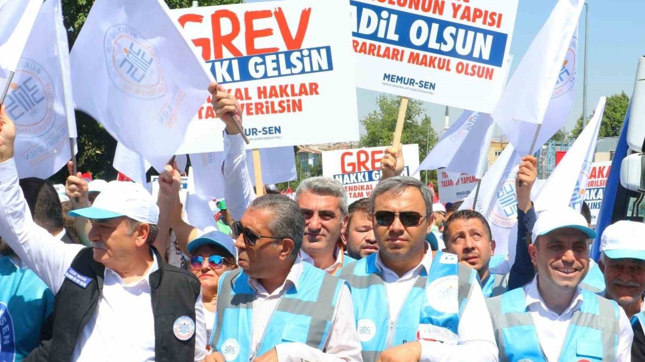 Memur-Sen’den toplu sözleşme eylemi