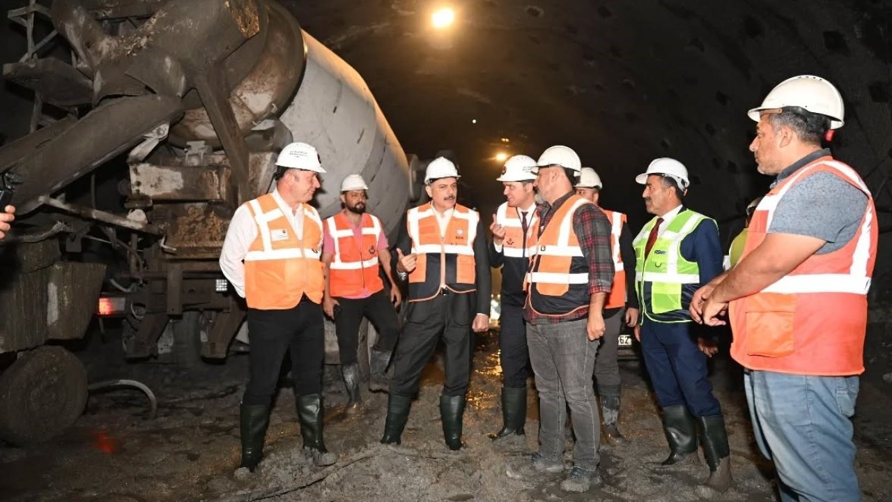 Kırık Tüneli’nde ışığa az kaldı