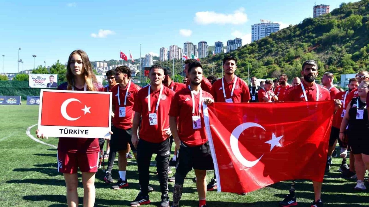 Ampute Futbol Uluslar Ligi, Trabzon’da başladı