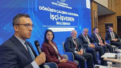 Erzurum’da işçi-işveren  buluştu