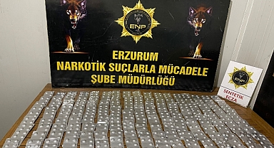 Erzurum'da uyuşturucu operasyonu