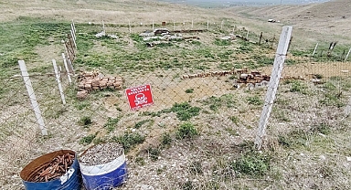 Hocalı’da çok sayıda mühimmat ve patlayıcı madde bulundu