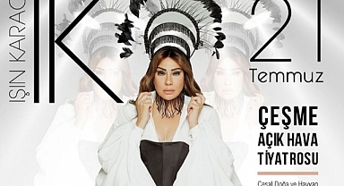 Işın Karaca, sokak hayvanları yararına Çeşme'de konser verecek
