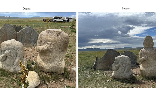 Moğolistan’da Türk Kağanlığı dönemine ait eserler TİKA desteğiyle restore edildi