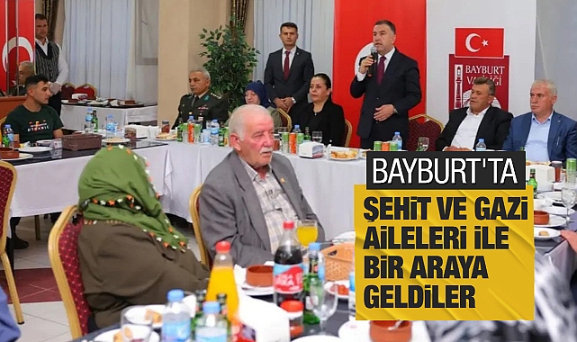 Şehit ve gazi aileleri onuruna yemek programı düzenlendi