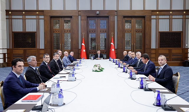 EKK, Cumhurbaşkanı Yardımcısı Yılmaz başkanlığında toplandı