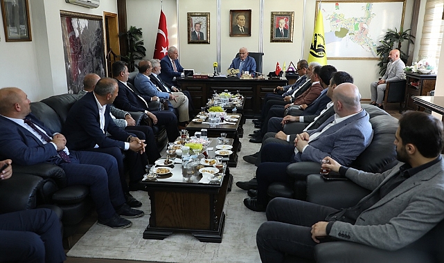 Ak Parti Genel Başkan Yardımcısı Yılmaz’dan Başkan Memiş’e ziyaret