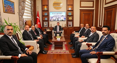 MHP Gümüşhane Milletvekili Musa Küçük Bayburt'taydı