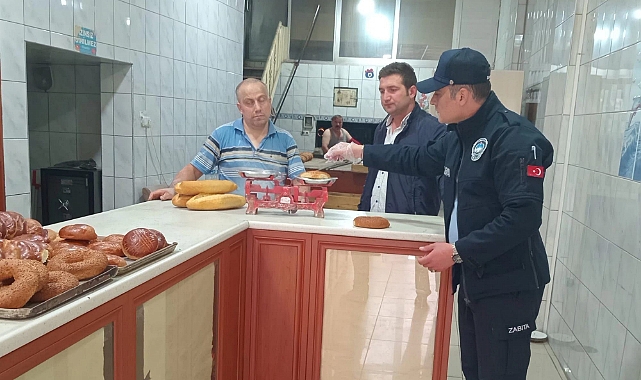 Zabıtadan fırınlara yönelik denetim