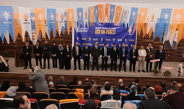 AK Parti merkez ilçe kongresi yapıldı