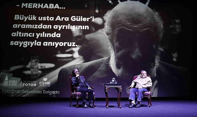 Ara Güler vefatının 6. yıl dönümünde Beyoğlu'nda anıldı