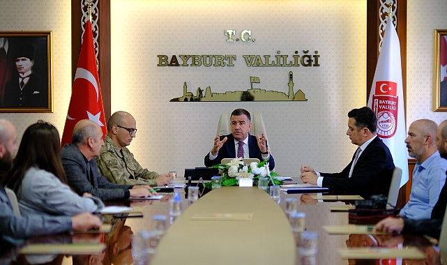 Bayburt’ta Ağustos-Eylül ayları asayiş toplantısı yapıldı