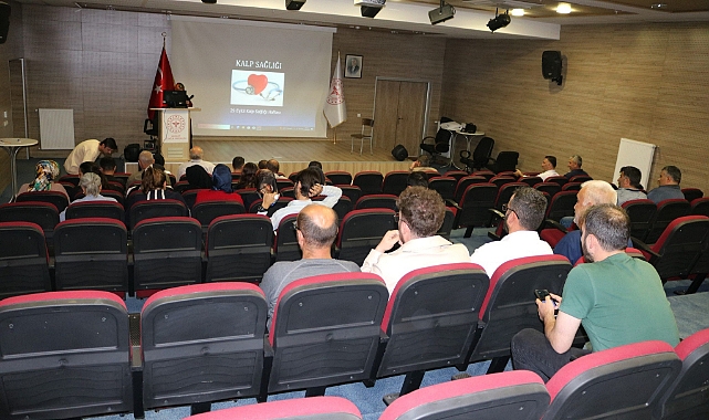 Bayburt'ta kalp ve damar hastalıklarına dikkat çekildi