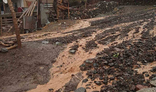 Elazığ'da sel sonrası hasar tespit çalışmaları