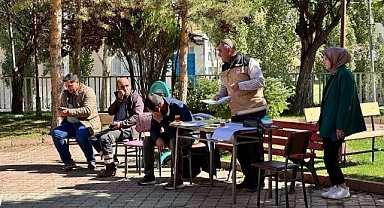 Köylerde bilgilendirme çalışmaları sürüyor