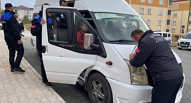 Okul servisleri denetlendi
