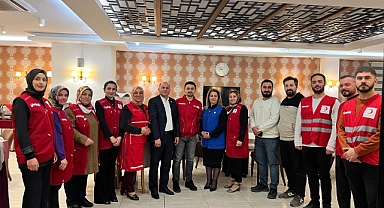 Türk Kızılay Bayburt Şubesi Ekim ayı koordinasyon toplantısı yapıldı