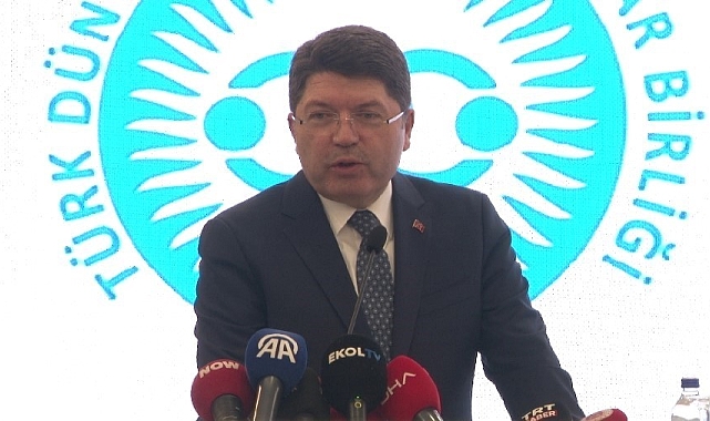 Bakan Tunç: "Türk dünyasında yapılan bir noterlik işleminin katılımcı ülkeler arasında denkliğini sağlayacağız"