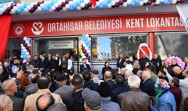 Trabzon'da ikinci kent lokantası İnönü mahallesinde açıldı