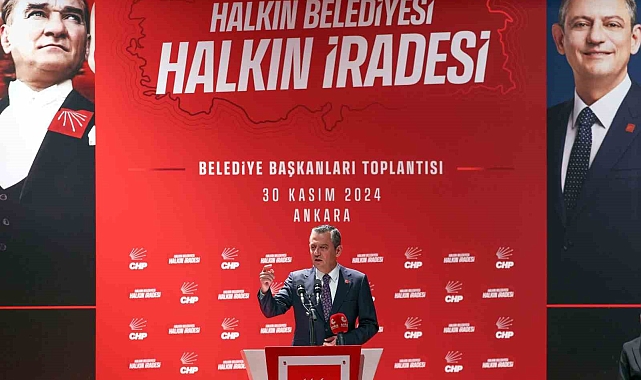 CHP Genel Başkanı Özel: "CHP'li belediyelerin çoğunda meclis çoğunluğu olmadığı için vergi ve SGK'yı ödemek yerine acil hizmetleri görmeyi tercih ettiler"
