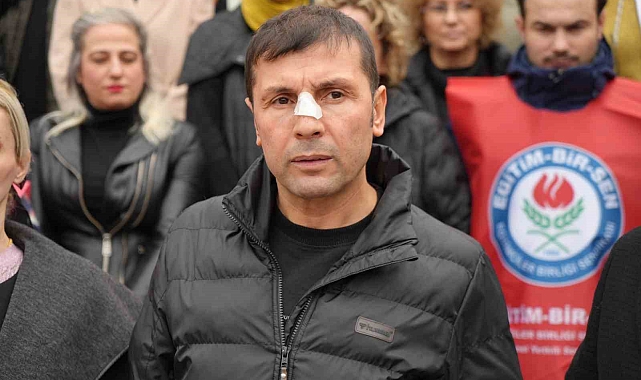Eğitimcilerden meslektaşlarının darp edilmesini tepki