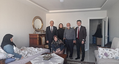 İl Müdürü Köse, engelli vatandaşları ziyaret etti