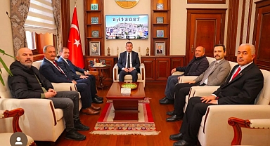 İnsan Hakları Komisyonu'ndan vali Eldivan'a ziyaret