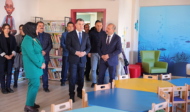 Kütüphane hizmete başladı