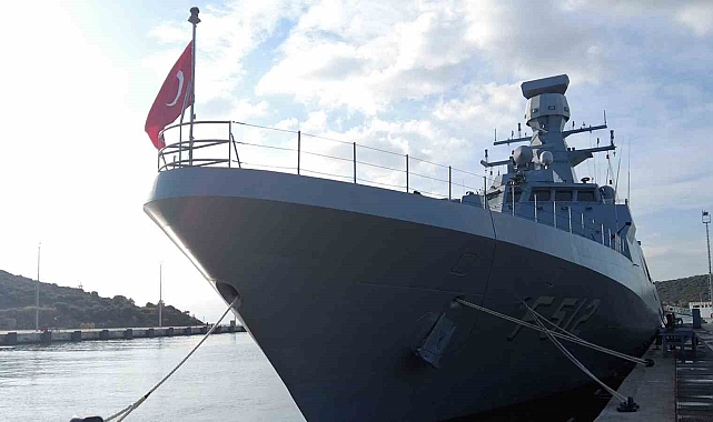 Türkiye'nin göz bebeği TCG Büyükada, yeni yılda nöbette