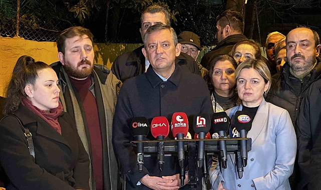 CHP Genel Başkanı Özel: "Rıza Başkanımızın tutuklanması hepimizi derinden üzdü, sarstı"