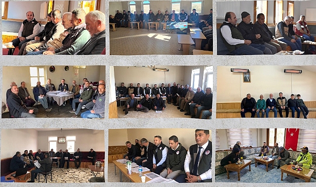 Cuma Buluşmaları 3 köyde gerçekleşti