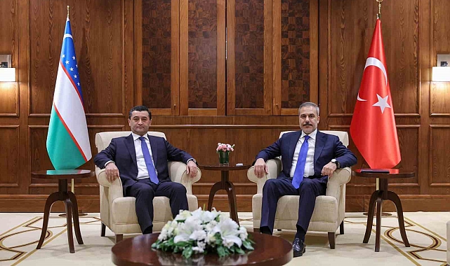 Dışişleri Bakanı Fidan, Özbekistanlı mevkidaşını kabul etti