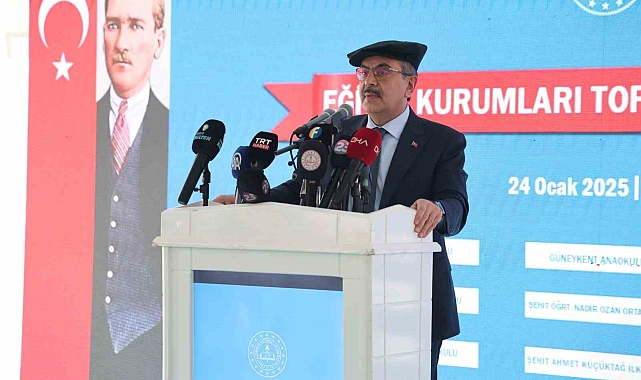 Milli Eğitim Bakanı Tekin: "Gerek fiziki kalite itibariyle gerekse de teknolojik altyapısı itibariyle dünyada gerçekten örnek gösterilen bir ülkeyiz"