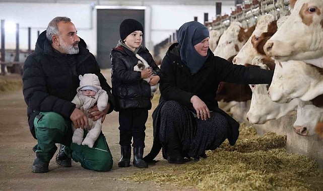 TKDK'dan aldığı destekle ülkesine dönüp çiftlik kurdu, 432 ton süt üretiyor