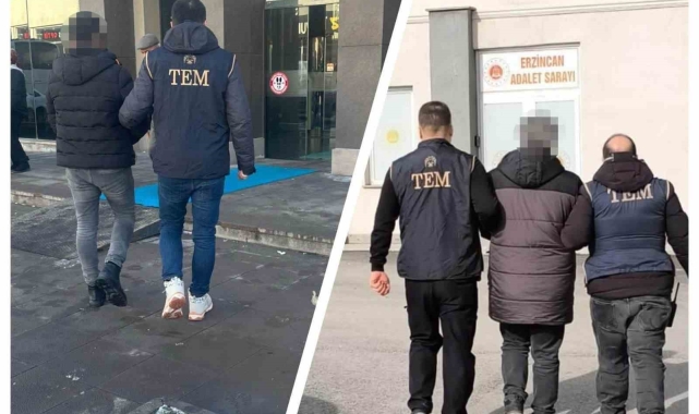 Erzincan'da terör örgütü propagandası yapan 2 kişi tutuklandı