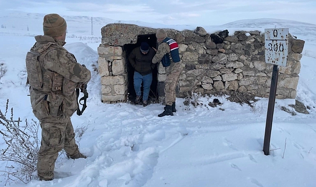 Erzurum'da 51 düzensiz göçmen yakalandı