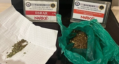 Uyuşturucu kullanan 2 kişiye işlem yapıldı