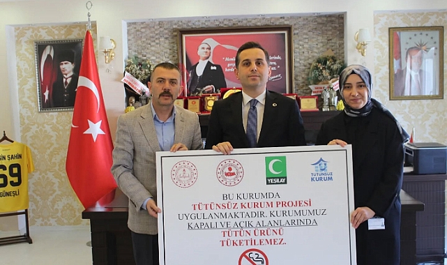 Demirözü’nde “Tütünsüz Kurum Projesi”