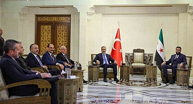 Dışişleri Bakanı Fidan, Milli Savunma Bakanı Güler ve MİT Başkanı Kalın, Suriye'de