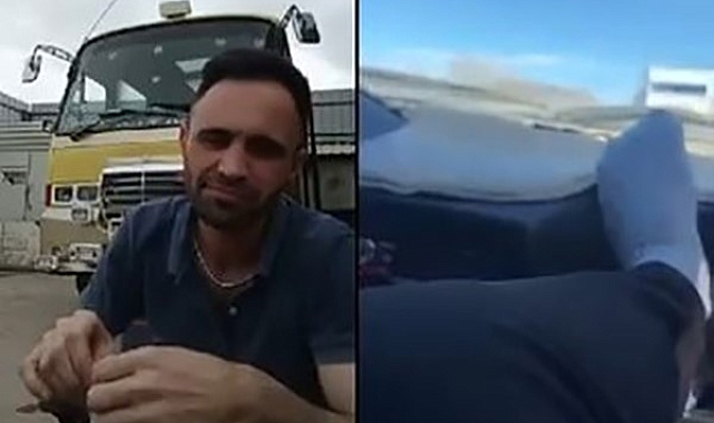 Sosyal medyada canlı yayın yaparken Tofaş ile kamyonetin altına girdiler