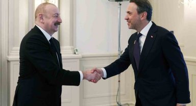 Bakan Bayraktar, Azerbaycan Cumhurbaşkanı Aliyev tarafından kabul edildi