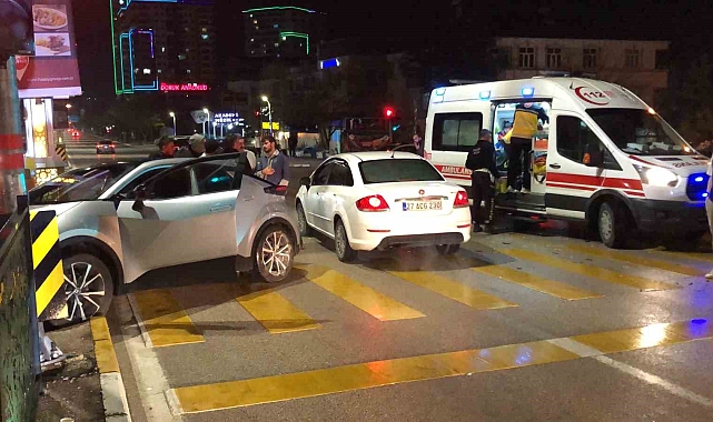 Elazığ'da trafik kazası: 2 yaralı