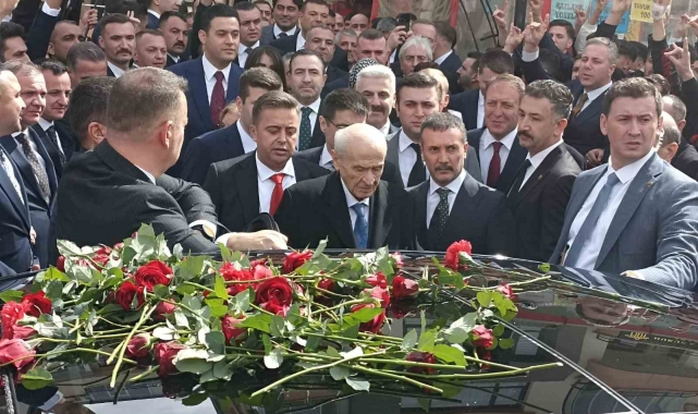 MHP lideri Bahçeli, Türkiye Alparslan Türkeş Siyaset Akademisi Vakfı'nın açılışına katıldı