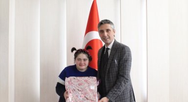 Şampiyonada başarı elde eden özel öğrenciler ödüllendirildi