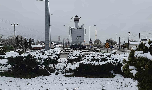 Samsun'da kar sürprizi