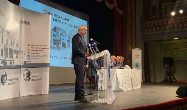 Türk Ocakları Başkanı Öz: "Türk milletinin Türk dünyası ile bütünleşmesi sağlam temellere oturtulduğu zaman daha huzurlu bir dünya inşa edilecek"